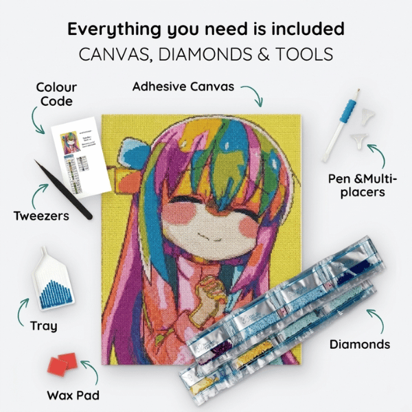 Electric Power Portrait - Diamond Craft Kit