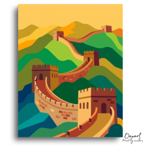 Majestic Great Wall Journey - Paint by Numbers Kit